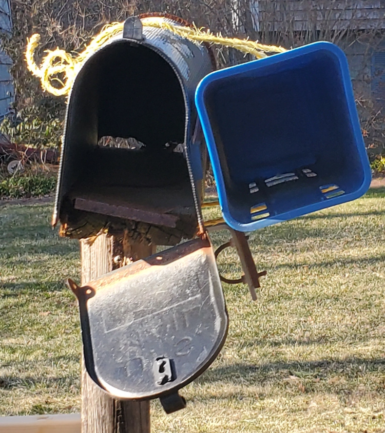 sad mailbox Blank Meme Template