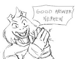 GOOD ANSWER NEPHEW Blank Meme Template