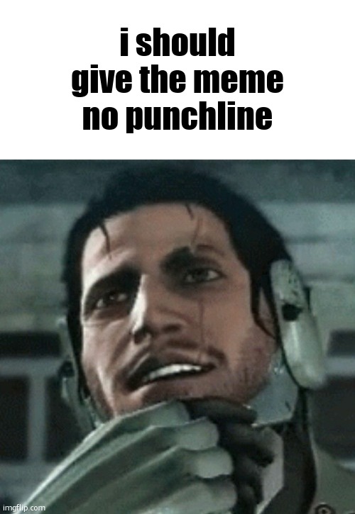 jetstream sam thinking | i should give the meme no punchline | image tagged in jetstream sam thinking | made w/ Imgflip meme maker