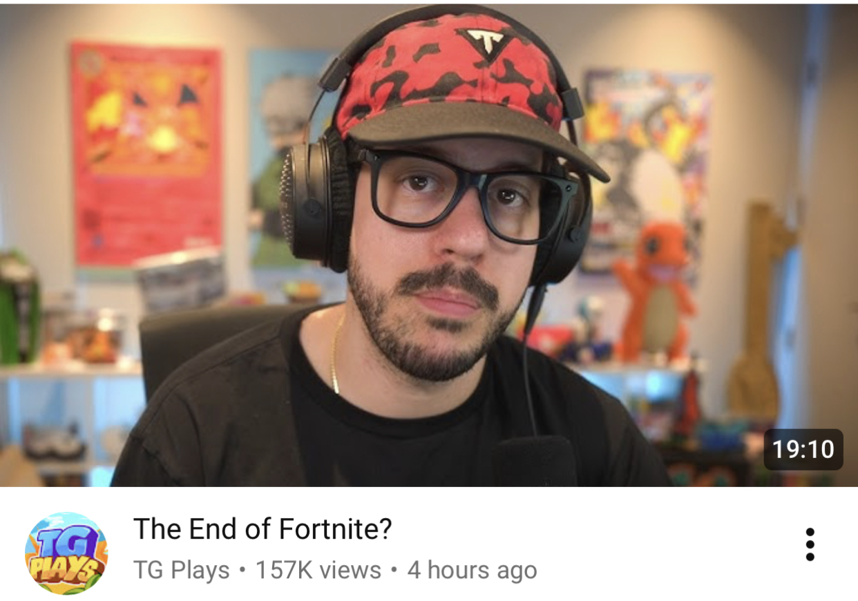 Goodbye, Fortnite! Blank Meme Template