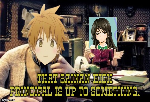 Rito Yuuki as Mr Willard Tweedy and Yui Kotegawa as Mrs Melisha Tweedy | That sainan high principal is up to something. | image tagged in to love ru,chicken run,anime,aardman,those chickens are up to something | made w/ Imgflip meme maker