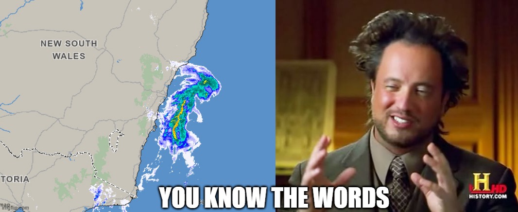 this ones just for fun , you can keep that ! | you know the words | image tagged in memes,ancient aliens | made w/ Imgflip meme maker