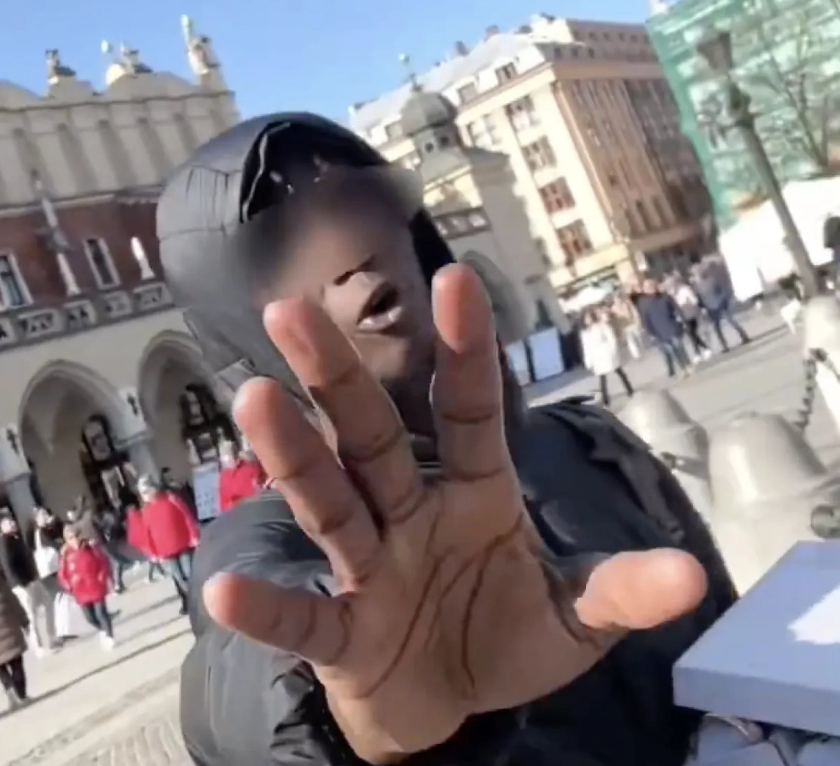 Fake jewellery guy Blank Meme Template