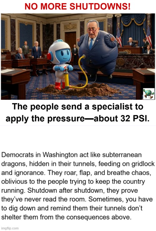 How many shutdowns does it take before people say “enough”? | image tagged in maga,conservative,government shutdown | made w/ Imgflip meme maker