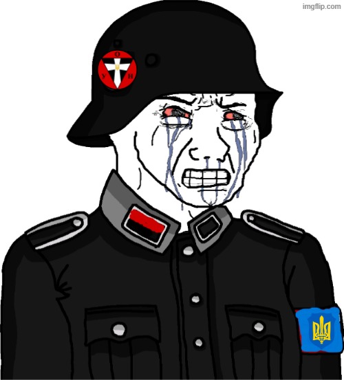 Banderincel (banderite cuck) (stepan bandera is a joke) | image tagged in wojak anti-fandom ss copping and seething,ukraine,ukrainian,fascist | made w/ Imgflip meme maker