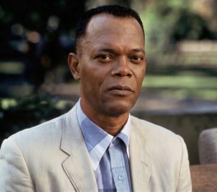 Samuel Jackson as Forrest Gump Blank Meme Template