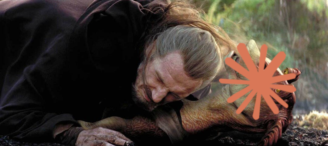 High Quality Qui-Gon meets AI Blank Meme Template