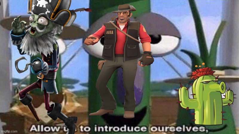 VeggieTales 'Allow us to introduce ourselfs' | image tagged in veggietales 'allow us to introduce ourselfs' | made w/ Imgflip meme maker