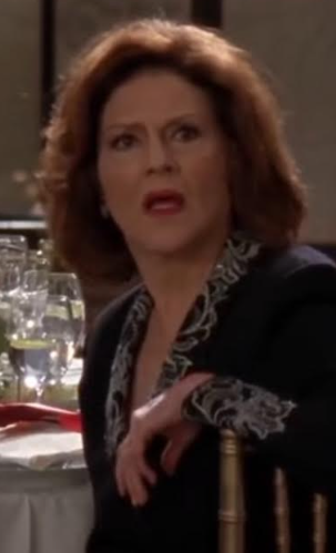 Emily Gilmore thinking "wtf" Blank Meme Template