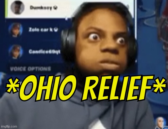 speed is so memeable | *Ohio relief* | image tagged in speed blowing | made w/ Imgflip meme maker