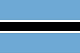 Botswana flag Blank Meme Template