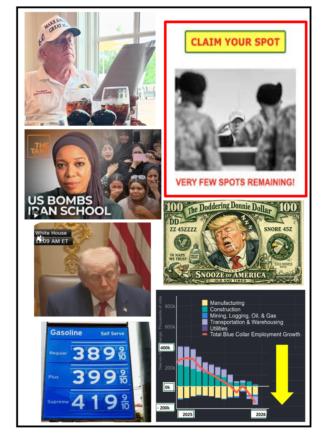 Republican Golden Age of America Blank Meme Template