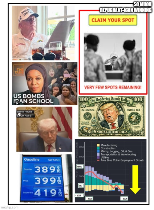 Republican Golden Age of America | so much repugnant-ican winning | image tagged in republican golden age of america | made w/ Imgflip meme maker