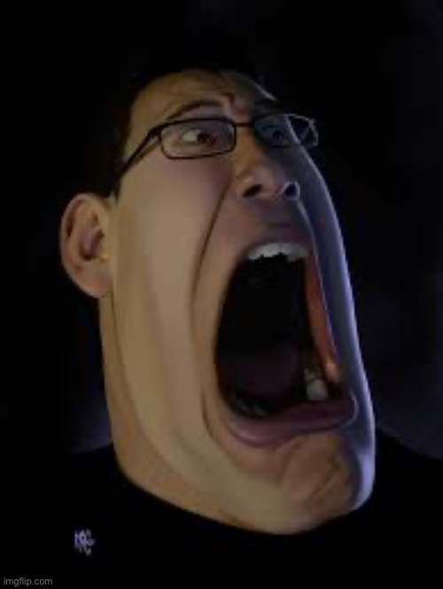 Screaming Markiplier | image tagged in screaming markiplier | made w/ Imgflip meme maker