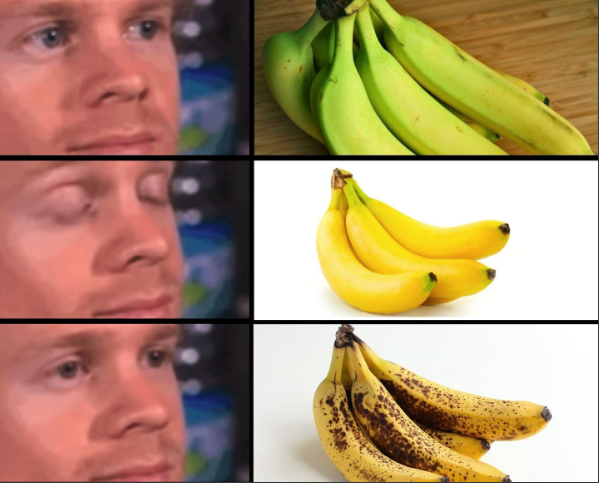 Ripe Banana Blank Meme Template