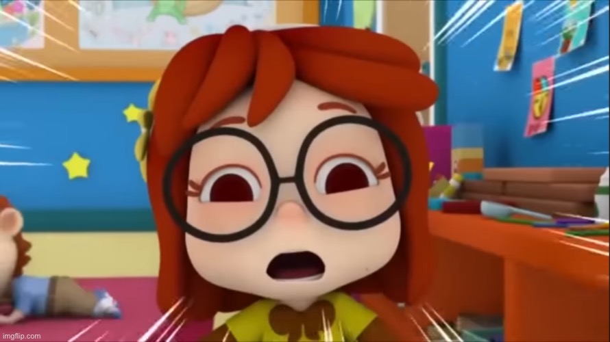 Shocked Sara | image tagged in shocked sara | made w/ Imgflip meme maker