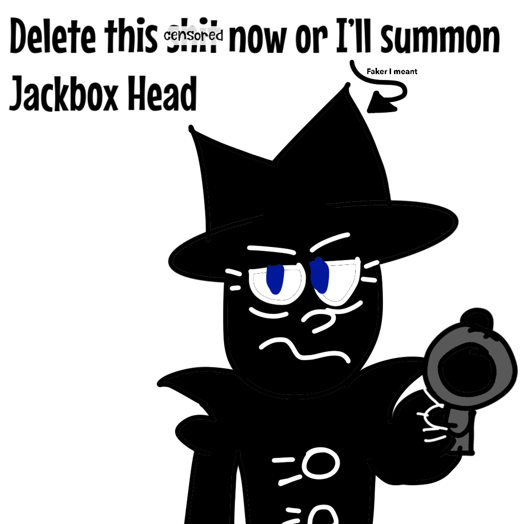 Faker wants you to delete your cringe posy Blank Meme Template