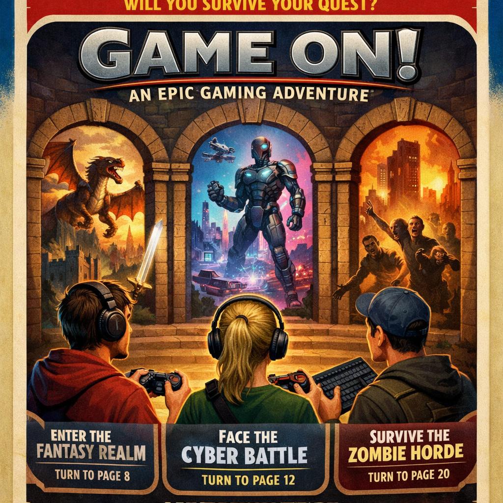 Choose Your Own Adventure Blank Meme Template