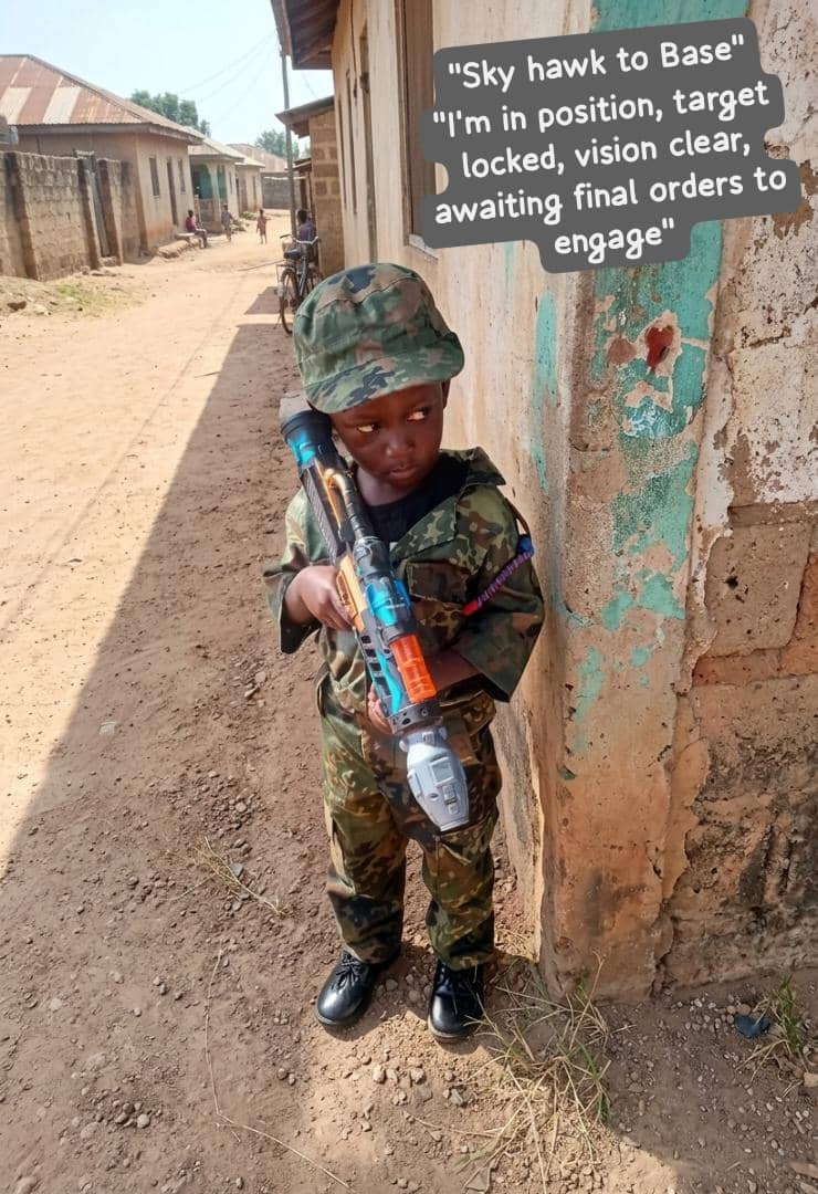 Baby Commando Blank Meme Template