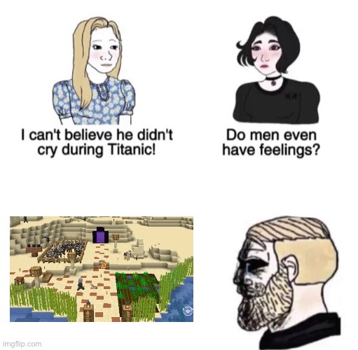 Rest in peace Skinny's Brother | image tagged in chad crying | made w/ Imgflip meme maker