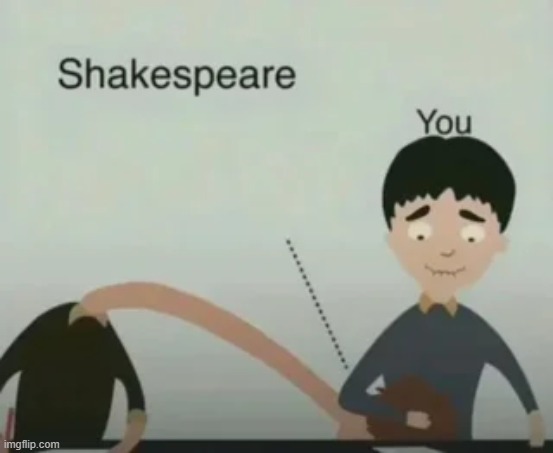 shakespeare head | image tagged in shakespeare head | made w/ Imgflip meme maker