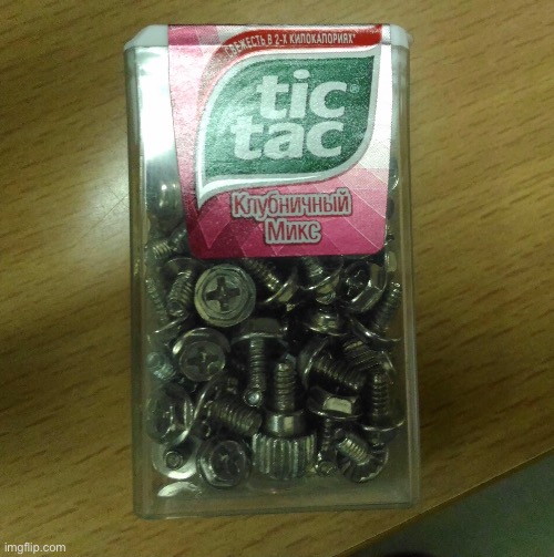 Painful Tic Tacs | image tagged in cursed images,ouch,so you have chosen death,nails,cringe worthy,oh hell no | made w/ Imgflip meme maker