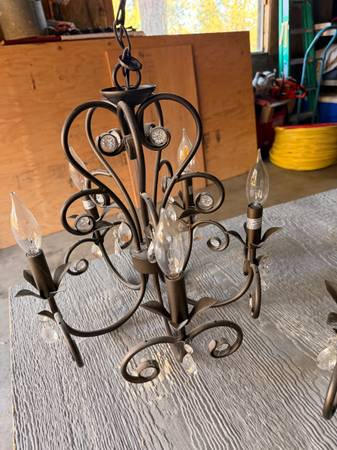 Portfolio 5 light chandelier model #FD06-132 Blank Meme Template