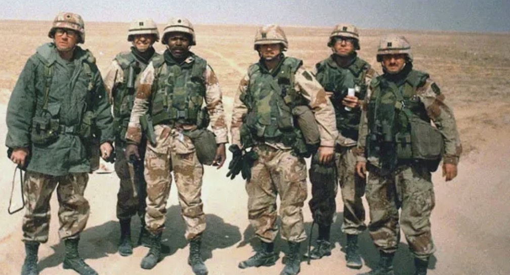 Desert Storm Ttoops Blank Meme Template