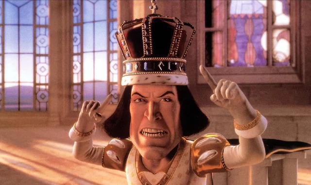 Lord Farquaad See? See? Blank Meme Template