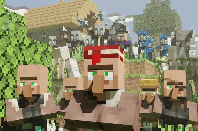 Pillager Raid Blank Meme Template