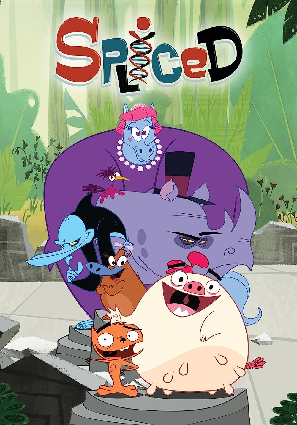 Spliced Poster Blank Meme Template