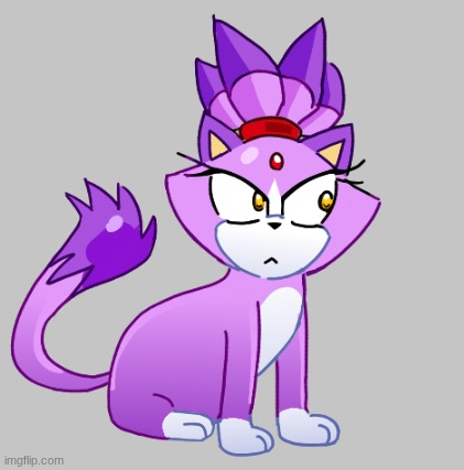 blaze the cat | made w/ Imgflip meme maker