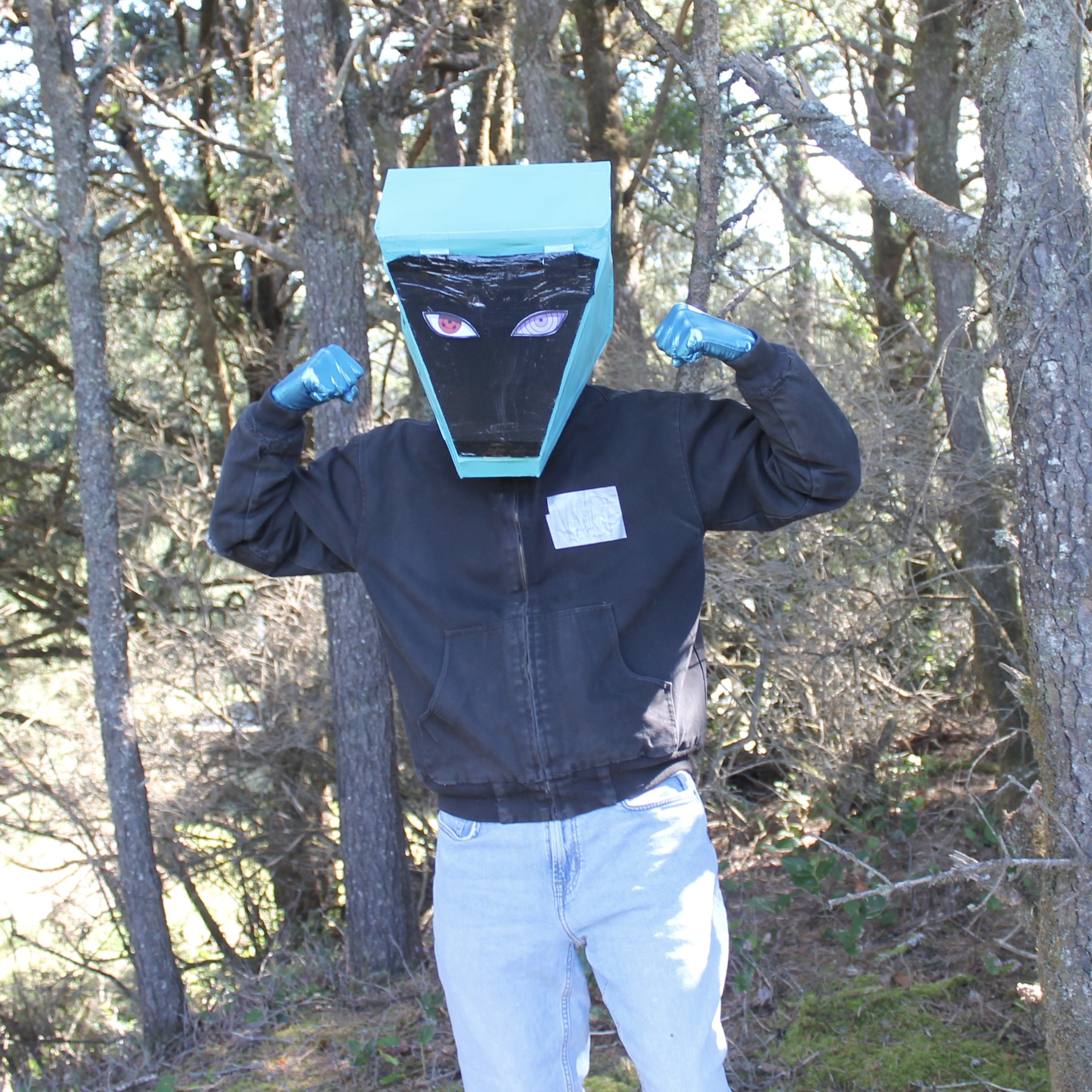 North West's Biggest Fan Flexing Blank Meme Template