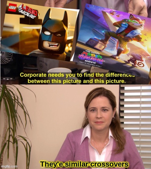 Super Mario Galaxy movie meme | image tagged in memes,super mario galaxy,the lego movie,star fox,batman,movies | made w/ Imgflip meme maker