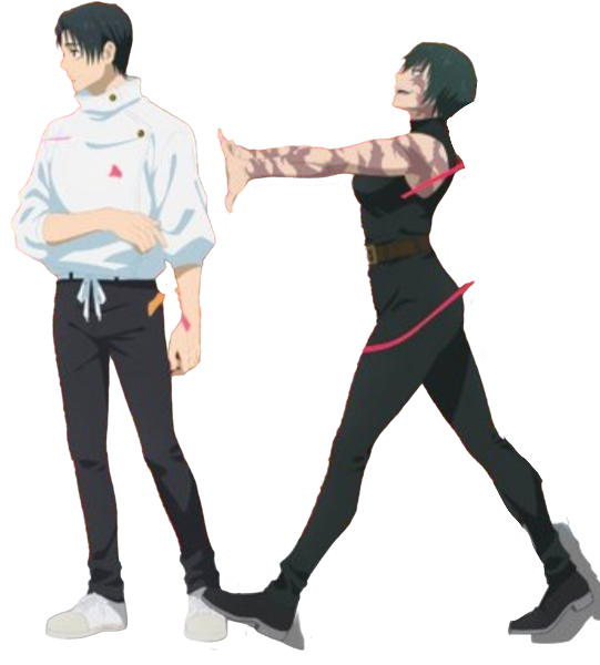 Yuta and Maki Blank Meme Template