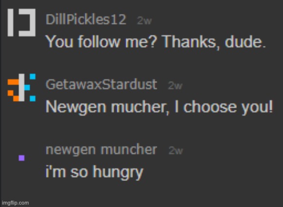 Guten Aften chat | image tagged in i'm so hungry | made w/ Imgflip meme maker