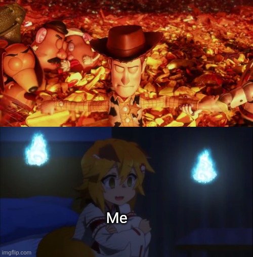 Rated g? | Me | image tagged in senko ptsd | made w/ Imgflip meme maker