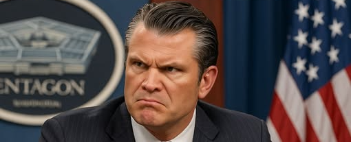 Hegseth angry Blank Meme Template