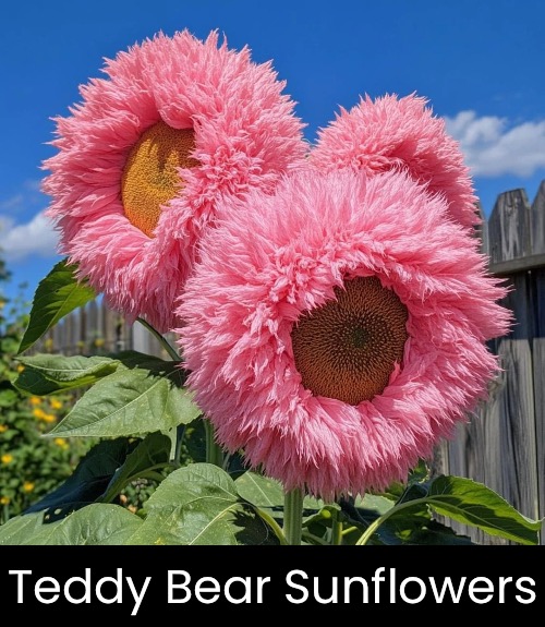 Teddy Bear Sunflowers | made w/ Imgflip meme maker
