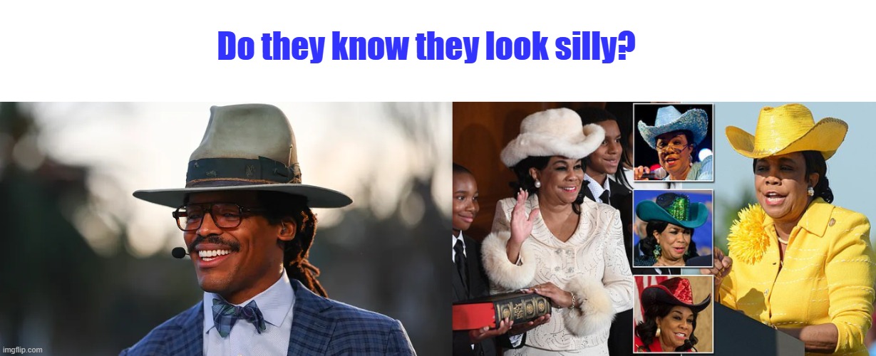 Do they know they look silly? | made w/ Imgflip meme maker