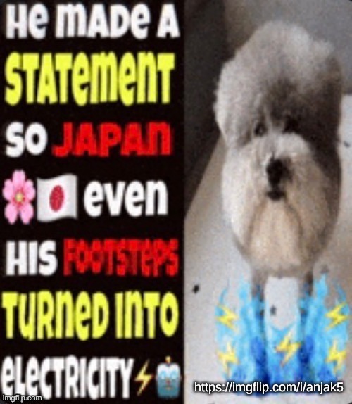 plug (again) | https://imgflip.com/i/anjak5 | image tagged in he made a statement so japan | made w/ Imgflip meme maker