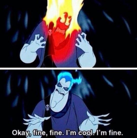 Okay fine fine I'm cool Blank Meme Template