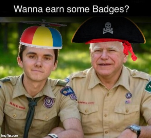 Weasel Scouts earn badges in the Circle Jerk | image tagged in tampon,trhtimmy,fat ass,pirate | made w/ Imgflip meme maker