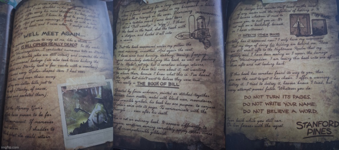 Yknow, all this is very interesting. | image tagged in bill of book | made w/ Imgflip meme maker