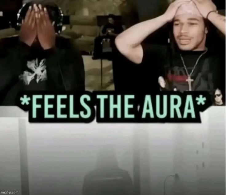 Feels the aura | image tagged in feels the aura | made w/ Imgflip meme maker