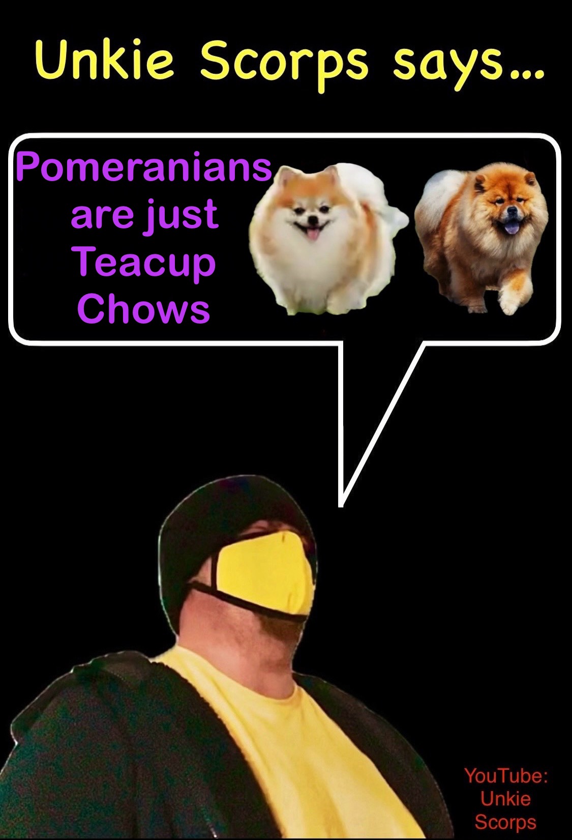 Teacup Chow Blank Meme Template