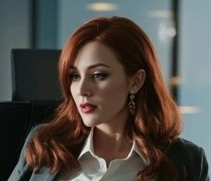 Redhead Boss Lady 3 Blank Meme Template