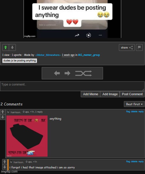 stupid title that has no reason to be here | made w/ Imgflip meme maker