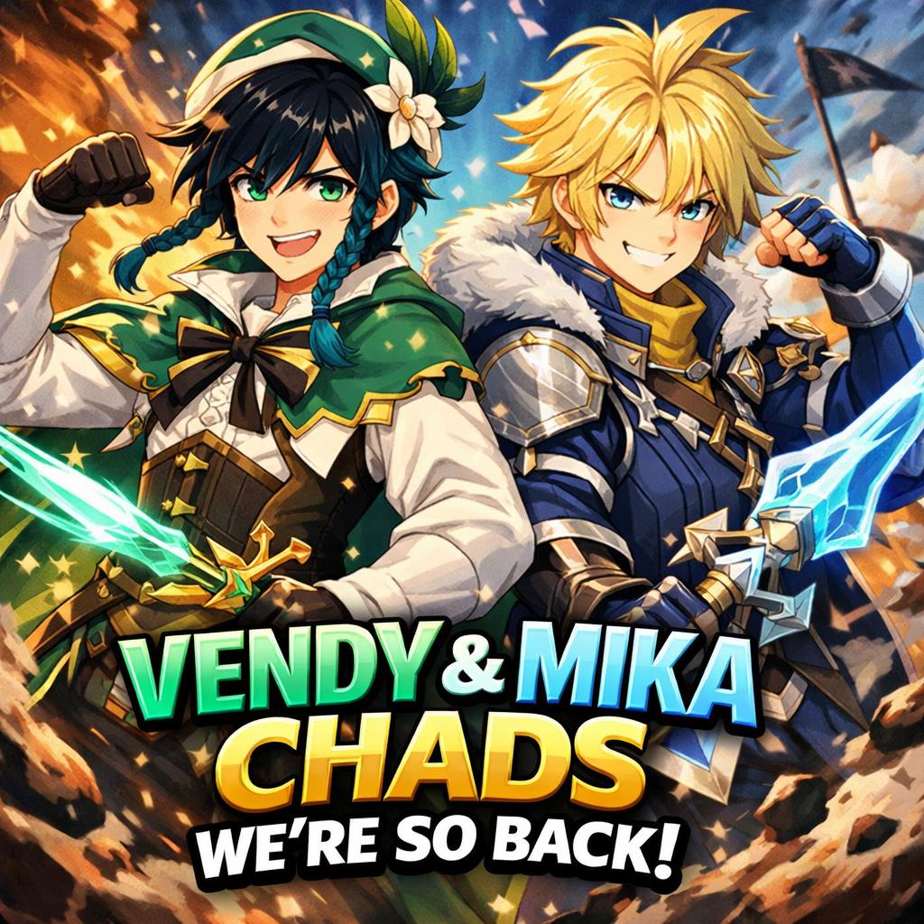 Vendy/Mikachads Blank Meme Template