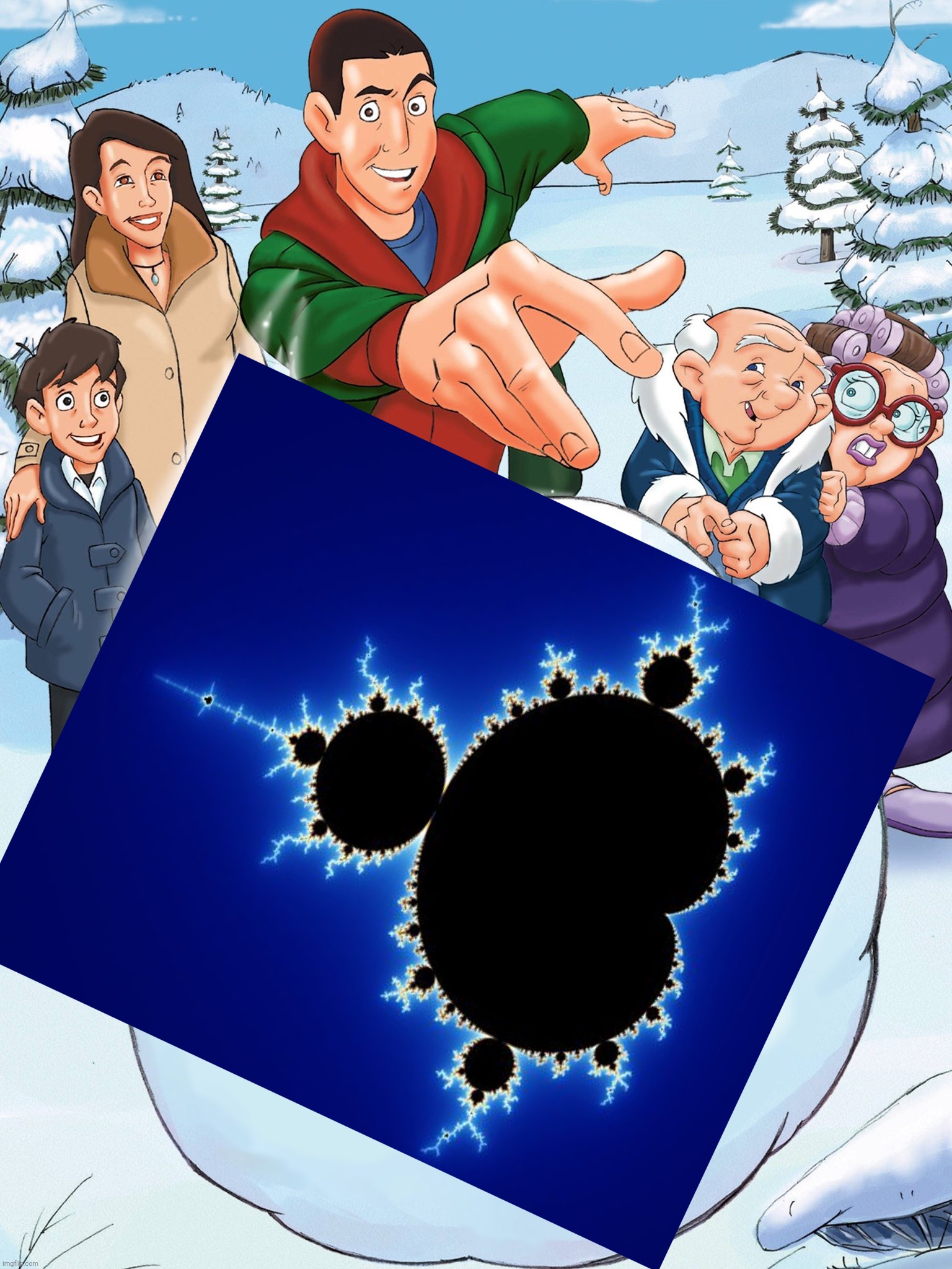 Adam Sandler's snowball | image tagged in adam sandler's snowball | made w/ Imgflip meme maker